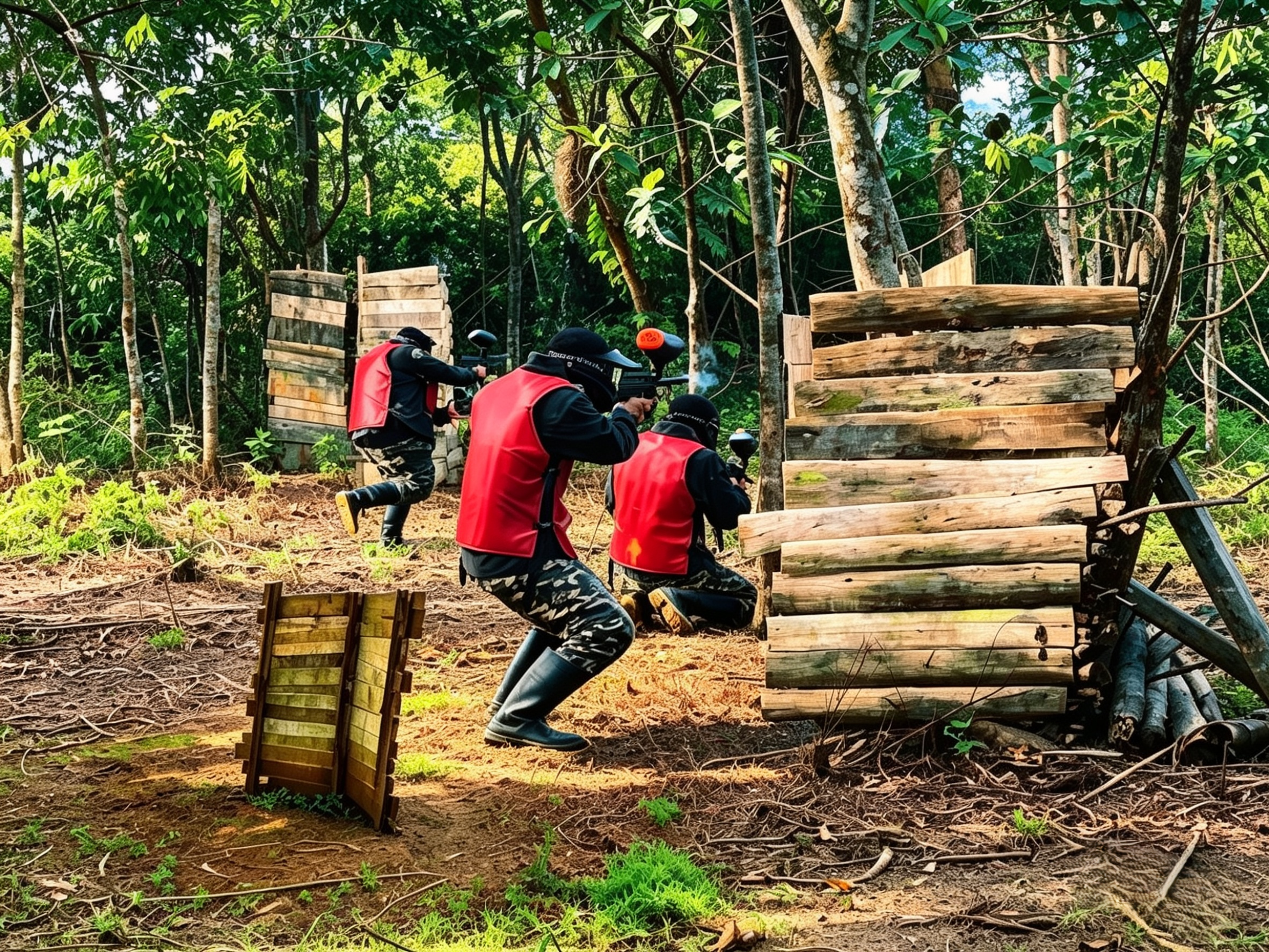Destino paintball BOSQUE PAINTBALL